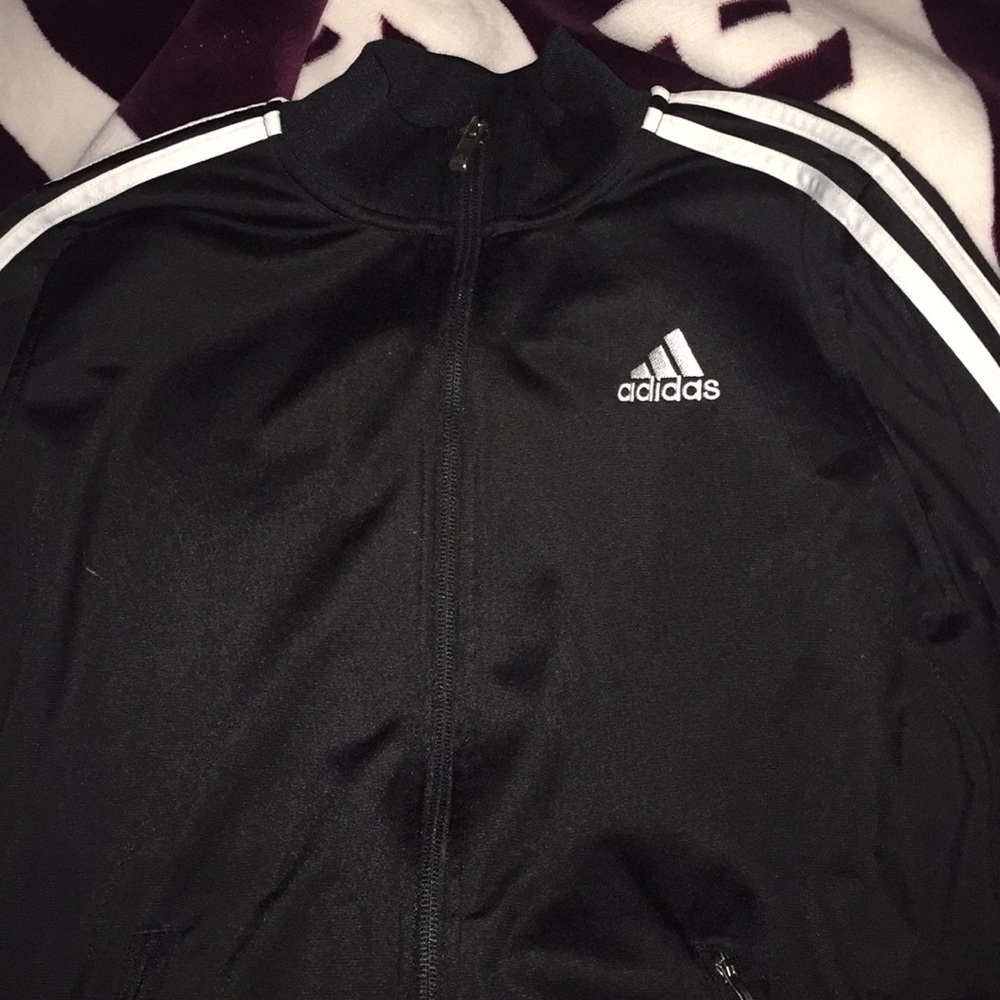 Adidas jacket Size small In Big Kid Sizes (10-12)